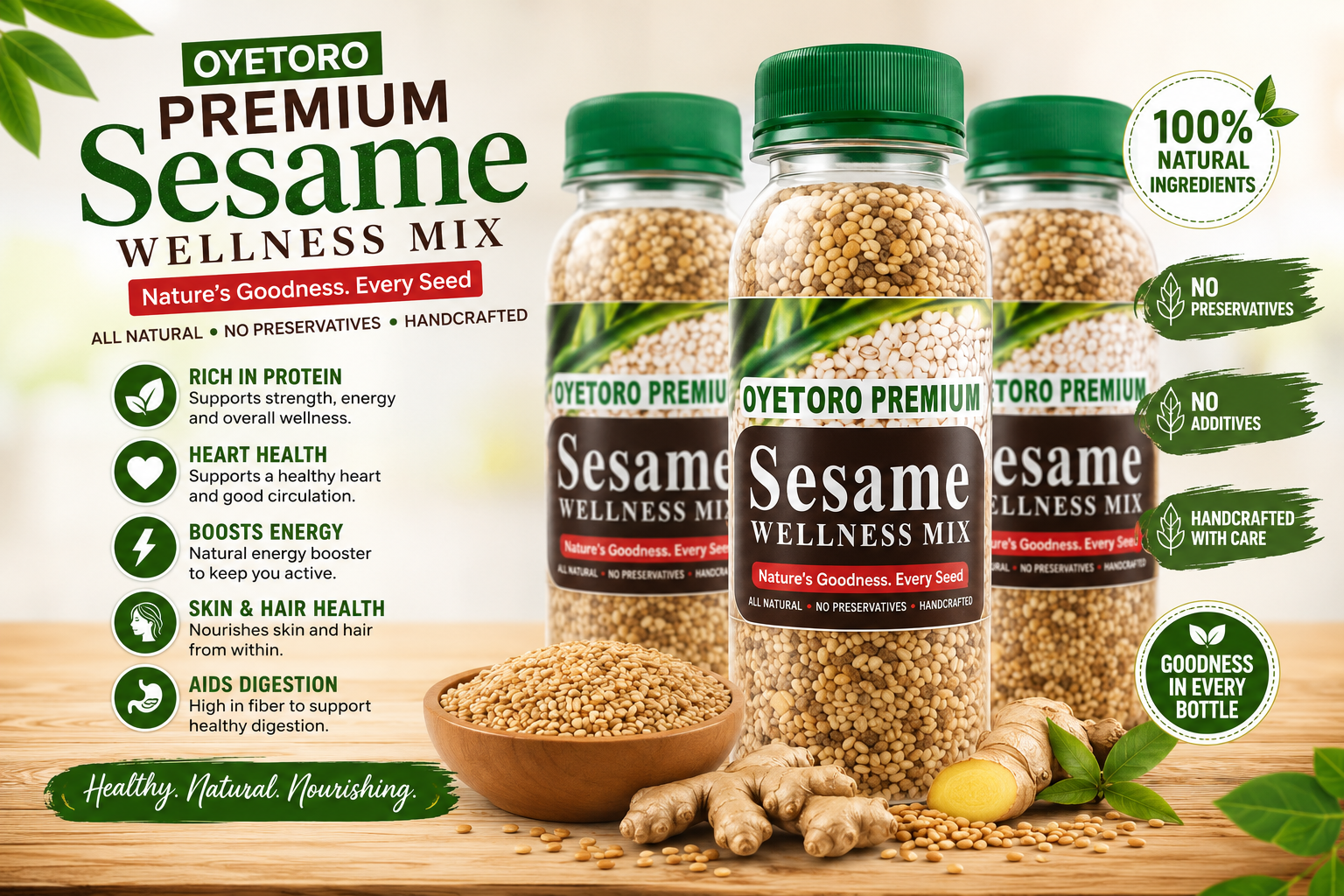 Sesame Wellness Mix Details
